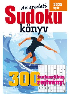 Az eredeti SUDOKU KÖNYV 2025 nyár		