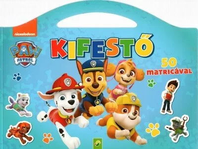 Mancs Őrjárat: Kifestő - 50 matricával - Foglalkoztatók  témájú könyvek és olvasmányok