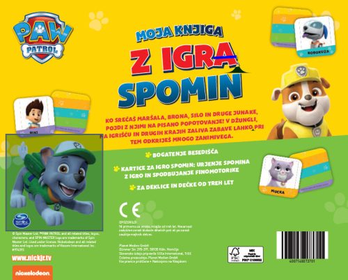 Mancs Őrjárat: Az én memóriakönyvem - Menő memóriakártyákkal