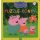 Peppa Malac: Puzzle-könyv - 4 kirakóval (sárga)
