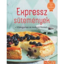 Expressz sütemények - Édes kis könyvek (puha) - Sütemények, édességek  témájú könyvek és olvasmányok