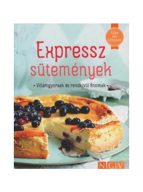 Expressz sütemények - Édes kis könyvek (puha)