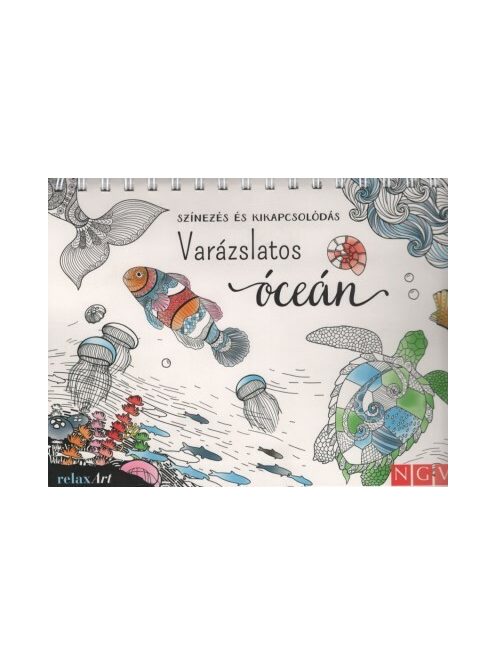 Varázslatos óceán - Színezés és kikapcsolódás