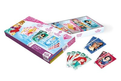 Disney Hercegnők 3 kártya díszdobozban - Kártya  témájú könyvek és olvasmányok