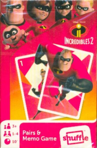 Hihetetlen család - MINI Fekete Péter és memória kártya - Kártya  témájú könyvek és olvasmányok