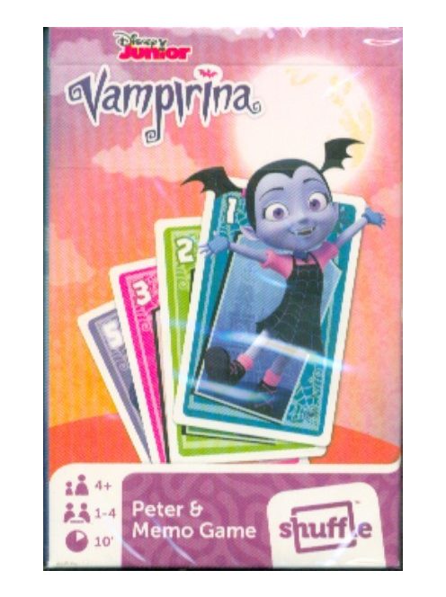 Vampirina MINI Fekete Péter és memória kártya