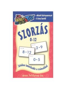 Szorzás 0 - 12 /Oktató kártyasorozat