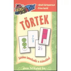 Törtek /Oktató kártyasorozat - Pedagógia, nevelés  témájú könyvek és olvasmányok