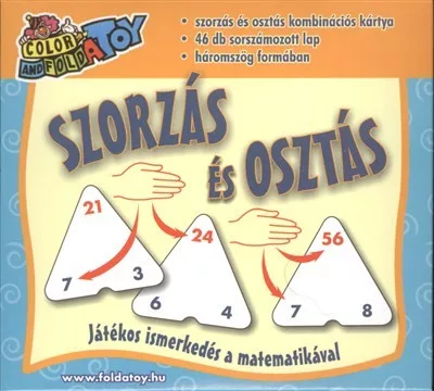 Szorzás és osztás /Játékos ismerkedés a matematikával - Kártya  témájú könyvek és olvasmányok