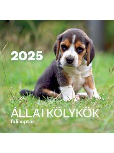 Állatkölykök falinaptár 2025