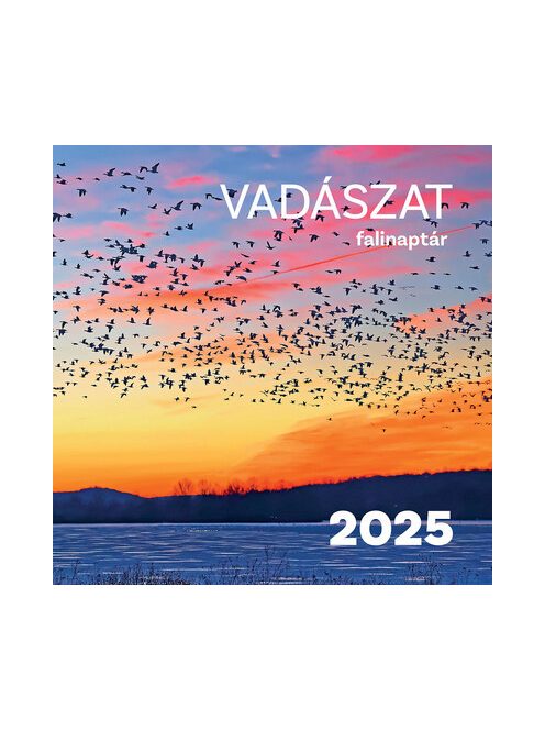 Vadászat falinaptár 2025