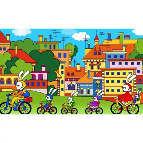 Biciklitúra a Pipitér-szigetre - Diafilm