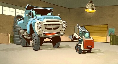 Ármányos Bobcat és Markoló Márk - Diafilm