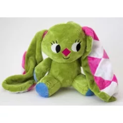 Kockásfülű nyúl /23cm ülő - PLÜSS JÁTÉK  témájú könyvek és olvasmányok