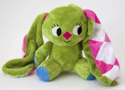 Kockásfülű nyúl /23cm ülő - PLÜSS JÁTÉK  témájú könyvek és olvasmányok