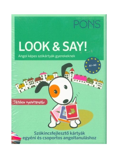 PONS Look & Say - Angol képes szókártyák gyerekeknek