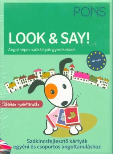 PONS Look & Say - Angol képes szókártyák gyerekeknek - Angol  témájú könyvek és olvasmányok