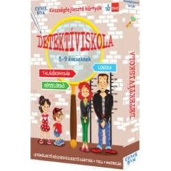   Detektíviskola - Készségfejlesztő kártyák 5-9 éveseknek (új kiadás)