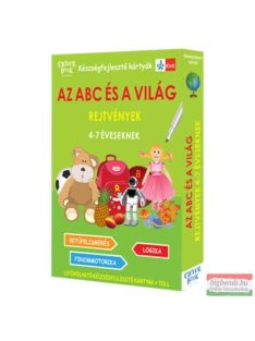   Az ABC és a világ - Rejtvények 4-7 éveseknek - Készségfejlesztő kártyák 4-7 éveseknek