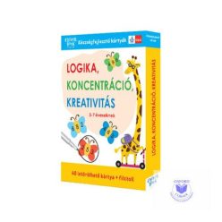   Logika, koncentráció, kreativitás - 5-7 éveseknek - Készségfejlesztő kártyák 5-7 éveseknek