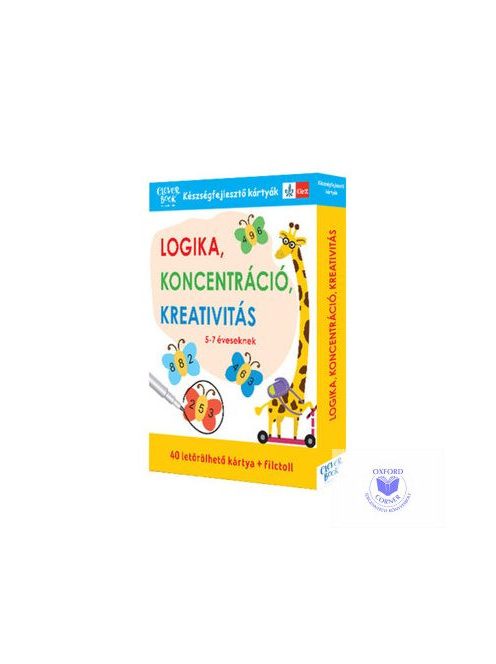 Logika, koncentráció, kreativitás - 5-7 éveseknek - Készségfejlesztő kártyák 5-7 éveseknek