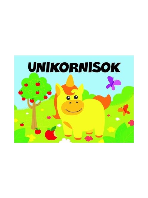 Unikornisok - Pancsolókönyv szivaccsal