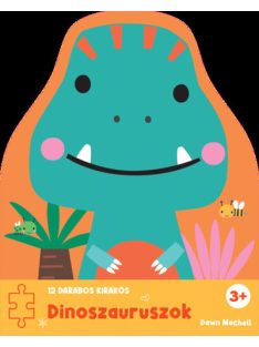 12 darabos kirakós - Dinoszauruszok