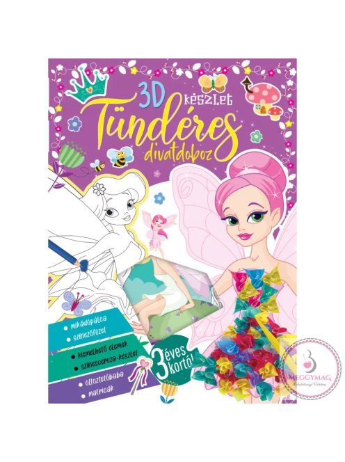 3D készlet - Tündéres divatdoboz