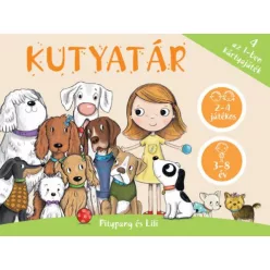 Kutyatár /4 az 1-ben kártyajáték (új kiadás) - TÁRSASJÁTÉK  témájú könyvek és olvasmányok