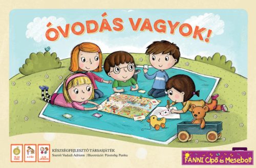 Óvodás vagyok! - Készségfejlesztő társasjáték (új kiadás) - TÁRSASJÁTÉK  témájú könyvek és olvasmányok