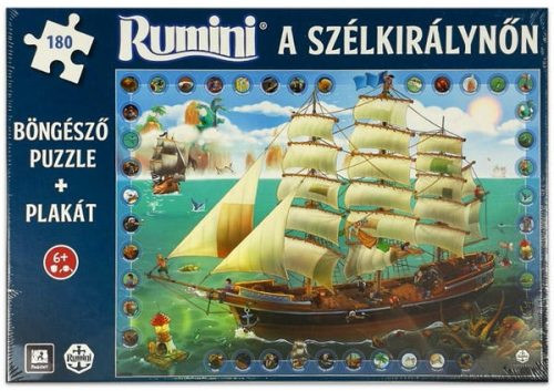 Rumini - A szélkirálynőn /Böngésző puzzle + plakát