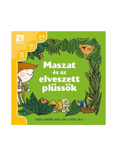 Maszat és az elveszett plüssök - Társasjáték (új kiadás)