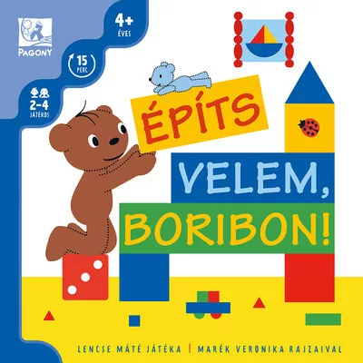 Építs velem, Boribon! - Társasjáték - TÁRSASJÁTÉK  témájú könyvek és olvasmányok
