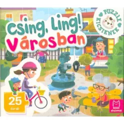 Puzzle kicsiknek - Csing, ling! Városban