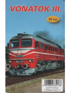 Vonatok III. - 48 lapos kártya