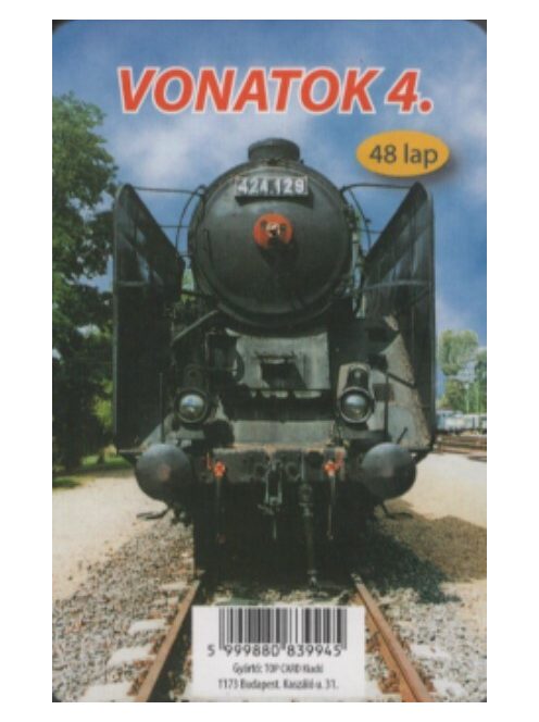 Vonatok 4. - 48 lapos kártya (új kiadás)