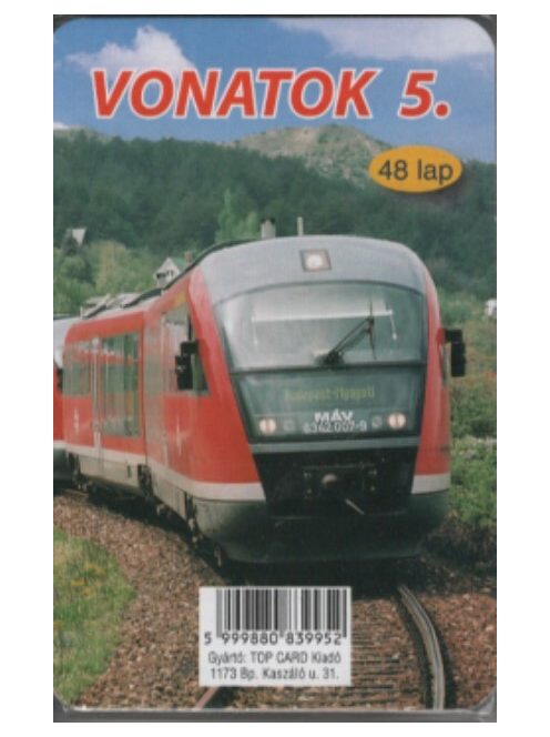 Vonatok 5. - 48 lapos kártya (új kiadás)
