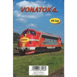 Vonatok 6. - 48 lapos kártya
