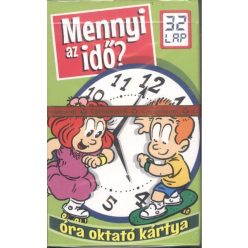 Mennyi az idő? /Óra oktató kártya - Kártya  témájú könyvek és olvasmányok