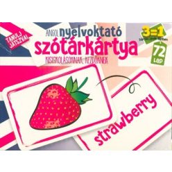 Angol nyelvoktató szókártya kisiskolásoknak, kezdőknek - Kártya  témájú könyvek és olvasmányok