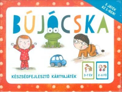 Bújócska /Készségfejlesztő kártyajáték - 3 játék az 1-ben! - Kártya  témájú könyvek és olvasmányok
