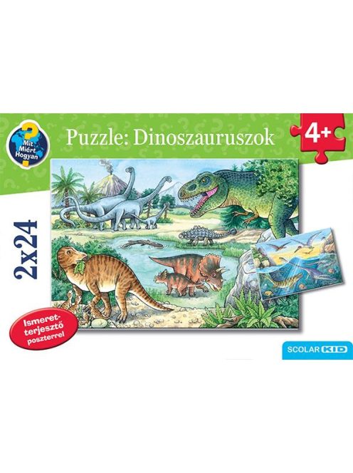 Puzzle: Dinoszauruszok