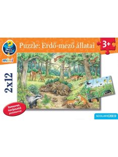 Puzzle: Erdő-mező állatai