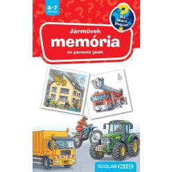 Járművek - Memória és párosító játék - Társasjáték  témájú könyvek és olvasmányok