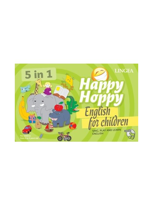 Happy Hoppy társasjáték - Sing, Play and Learn English /English for Children