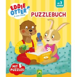   Eddie Otter - A kiváncsi vidra: Puzzle-könyv - 5 kirakóval