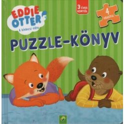   Eddie Otter - A kiváncsi vidra: Puzzle-könyv - 4 kirakóval