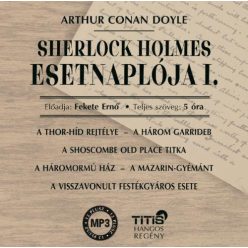 Sherlock Holmes Esetnaplója I. - Hangoskönyvek  témájú könyvek és olvasmányok