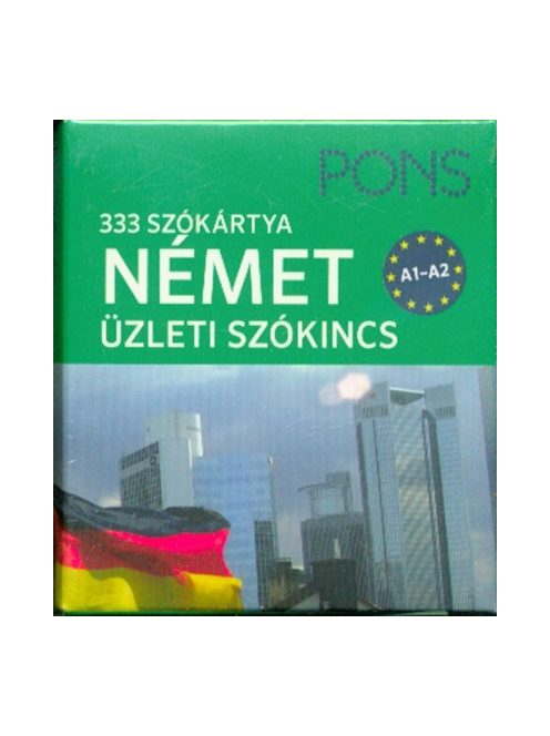 PONS Szókártyák - Német üzleti szókincs 333 Szó