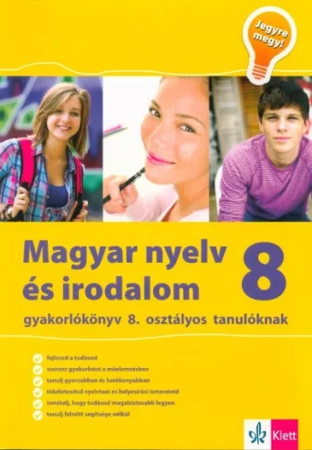 Magyar nyelv és irodalom 8 - Gyakorlókönyv 8. osztályos tanulóknak - Magyar irodalom  témájú könyvek és olvasmányok